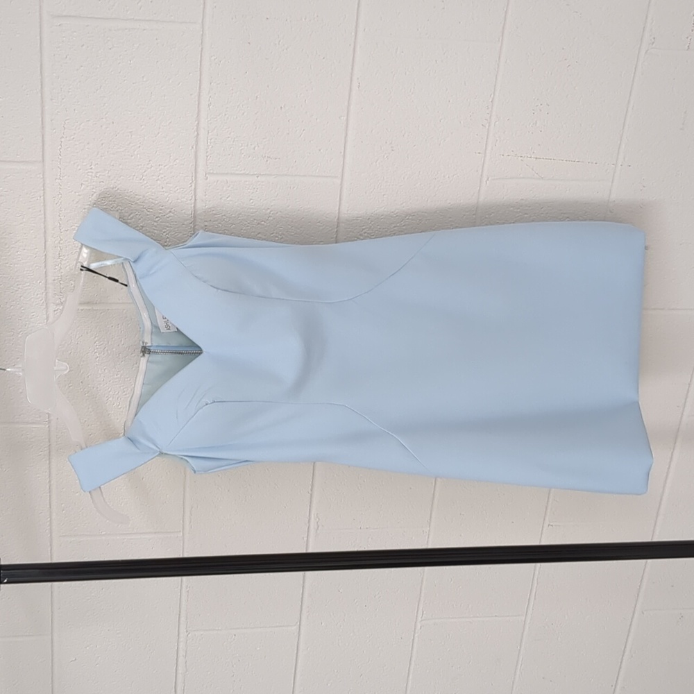 Ashley Lauren size 4 Sky Blue Dress.   .5